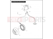 Harley-Davidson 2008 SIDECAR FLHX SIDECAR  - SIDECAR FOR FLHX ALTERNATOR & REGULATOR
