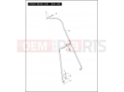 Harley-Davidson 2008 SIDECAR FLHX SIDECAR  - SIDECAR FOR FLHX FRONT BRAKE LINE - NON-ABS