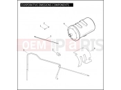 Harley-Davidson 2008 SOFTAIL HERITAGE SOFTAIL  - FLST EVAPORATIVE EMISSIONS COMPONENTS