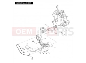 HARLEY-DAVIDSON CROSS BONES  - FLSTSB ENGINE BALANCER - TWIN CAM 96â¢