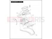 HARLEY-DAVIDSON CROSS BONES  - FLSTSB INSTRUMENTS - FLSTSB