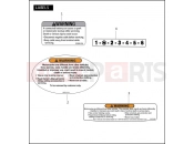 HARLEY-DAVIDSON NIGHT TRAIN  - FXSTB LABELS