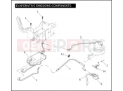 Harley-Davidson 2008 TOURING ROAD GLIDE  - FLTR EVAPORATIVE EMISSIONS COMPONENTS