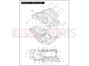 Harley-Davidson 2008 VRSC VRSCAW W/ABS  - VRSCAWA 105 CRANKCASE - UPPER & LOWER