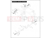 Harley-Davidson 2008 VRSC VRSCAW W/ABS  - VRSCAWA 105 FOOTRESTS - VRSCAW, VRSCAWA