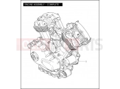 Harley-Davidson 2008 VRSC VRSCDA NIGHT ROD W/ABS  - VRSCDA ENGINE ASSEMBLY - COMPLETE