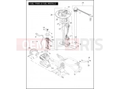 Harley-Davidson 2008 VRSC VRSCDX NIGHT ROD SPECIAL  - VRSCDX FUEL TANK & FUEL MODULE