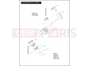 Harley-Davidson 2008 VRSC VRSCDX NIGHT ROD SPECIAL  - VRSCDX INSTRUMENTS & COVERS