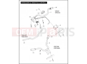 Harley-Davidson 2008 VRSC VRSCDXA NIGHT ROD SPECIAL W/ABS  - VRSCDXA HANDLEBAR & THROTTLE CONTROL