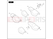 Harley-Davidson 2007 DYNA DYNA STREET BOB  - FXDB SEATS
