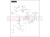 Harley-Davidson 2007 SOFTAIL SOFTAIL DELUXE  - FLSTN FUEL TANK
