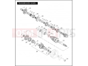 Harley-Davidson 2007 SOFTAIL NIGHT TRAIN  - FXSTB TRANSMISSION GEARS