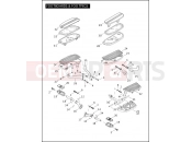 Harley-Davidson 2007 TOURING ELECTRA GLIDE STANDARD  - FLHT FOOTBOARDS & FOOTPEGS