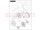 Harley-Davidson 2007 VRSC VRSCD NIGHT ROD  - VRSCD FRONT WHEEL