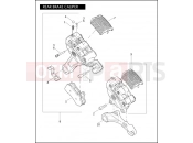 Harley-Davidson 2007 VRSC VRSCD NIGHT ROD  - VRSCD 105 REAR BRAKE CALIPER
