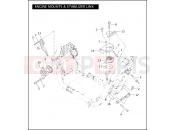 Harley-Davidson 2007 VRSC VRSCDX NIGHT ROD SPECIAL  - VRSCDX ENGINE MOUNTS & STABILIZER LINK
