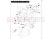 Harley-Davidson 2007 VRSC VRSCDX NIGHT ROD SPECIAL  - VRSCDX FOOTRESTS - VRSCD, VRSCDX, VRSCR