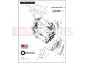 Harley-Davidson 2007 VRSC VRSCX SCREAMIN' EAGLE V-ROD  - VRSCX COSMETIC COVERS