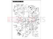 HARLEY-DAVIDSON CVO ULTRA CLASSIC  - FLHTCUSE MAIN WIRING HARNESS, MAIN (CONTINUED)