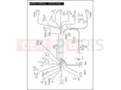 HARLEY-DAVIDSON CVO ULTRA CLASSIC  - FLHTCUSE WIRING HARNESS, INTERCONNECT