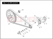 HARLEY-DAVIDSON CVO V-ROD  - VRSCSE2 BELT & SPROCKETS
