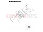 HARLEY-DAVIDSON CVO V-ROD  - VRSCSE2 CAM COVERS - FRONT SHOWN