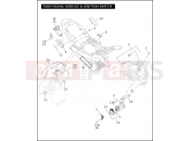HARLEY-DAVIDSON CVO V-ROD  - VRSCSE2 TURN SIGNAL MODULE & IGNITION SWITCH