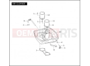 HARLEY-DAVIDSON CVO VR DESTROYER  - VRXSE AIR CLEANER