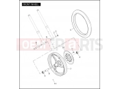 HARLEY-DAVIDSON CVO VR DESTROYER  - VRXSE FRONT WHEEL