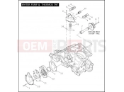 HARLEY-DAVIDSON CVO VR DESTROYER  - VRXSE WATER PUMP & THERMOSTAT
