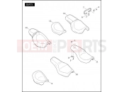 HARLEY-DAVIDSON DYNA STREET BOB  - FXDBI SEATS