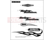 Harley-Davidson 2006 DYNA DYNA SUPER GLIDE CUSTOM  - FXDCI FUEL TANK TRIM