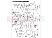 HARLEY-DAVIDSON DYNA WIDE GLIDE  - FXDWGI WIRING HARNESS, FXDWGI & FXD35