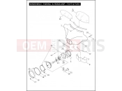 Harley-Davidson 2006 SIDECAR FLHR/I SIDECAR  - SIDECAR FOR FLHR/I WINDSHIELD, FAIRING & HEADLAMP - FLHT & FLHX