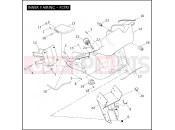 Harley-Davidson 2006 SIDECAR FLHT/I SIDECAR  - SIDECAR FOR FLHT/I INNER FAIRING - FLTRI