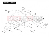 Harley-Davidson 2006 SIDECAR FLHT/I SIDECAR  - SIDECAR FOR FLHT/I SIDECAR FENDER
