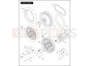 Harley-Davidson 2006 SOFTAIL HERITAGE SOFTAIL  - FLST FRONT WHEEL