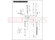 Harley-Davidson 2006 SOFTAIL SOFTAIL DELUXE  - FLSTNI FRONT FORK - FXST/I & FXSTB/I