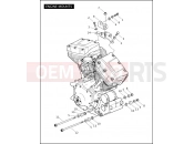 HARLEY-DAVIDSON NIGHT TRAIN  - FXSTB ENGINE MOUNTS