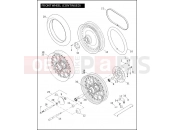 HARLEY-DAVIDSON NIGHT TRAIN  - FXSTB FRONT WHEEL (CONTINUED)