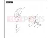 Harley-Davidson 2006 TOURING ROAD KING  - FLHR MIRRORS