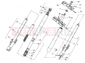 DUCATI 2000 Monster 750 FRONT FORK » FRONT SUSPENSION