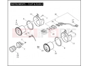 Harley-Davidson 2006 TOURING ELECTRA GLIDE STANDARD  - FLHT INSTRUMENTS - FLHT & FLHX/I