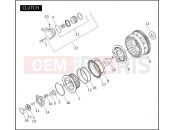 Harley-Davidson 2006 VRSC VRSCA V-ROD  - VRSCA 105 CLUTCH
