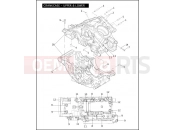 Harley-Davidson 2005 CVO/CUSTOM CVO V-ROD  - VRSCSE CRANKCASE - UPPER & LOWER