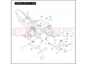 Harley-Davidson 2005 CVO/CUSTOM CVO V-ROD  - VRSCSE FRAME & JIFFY STAND