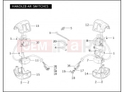 Harley-Davidson 2005 CVO/CUSTOM CVO V-ROD  - VRSCSE HANDLEBAR SWITCHES