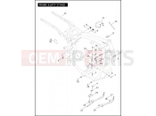 HARLEY-DAVIDSON DYNA SUPER GLIDE  - FXD FRAME & JIFFY STAND
