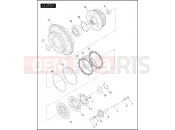 HARLEY-DAVIDSON DYNA SUPER GLIDE  - FXDI CLUTCH
