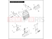 HARLEY-DAVIDSON DYNA LOW RIDER  - FXDL LICENSE PLATE BRACKETS